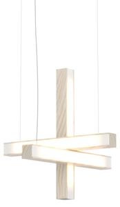 LED 40 - Cross, Provedení dub, Barva světla 2700 K - teplá bílá Tunto