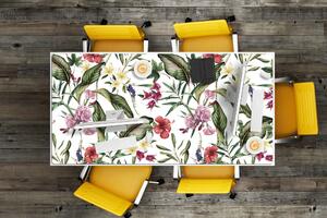 Ochranná podložka na stůl Tropické květiny