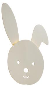 Dětské nástěnné svítidlo béžové vč. LED 3-stupňové stmívatelné - Benny the Bunny