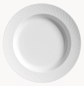 Ručně vyrobené talíře na těstoviny z porcelánu No. 41, 2 ks