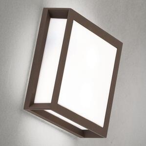 Orion - Venkovní svítidlo HENRY 2xE27/15W/230V 26x26 cm IP44 hnědá