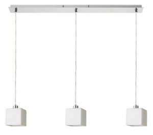 DADOS III 80 závěsná opálové sklo/matný nikl 230V E27 3x11W - RED - DESIGN RENDL