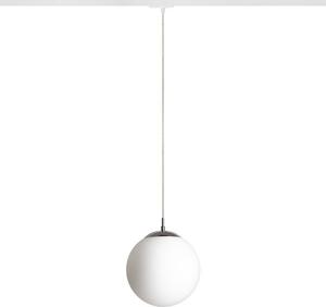 LUNA 25 pro jednookr. lištu opálové sklo/chrom 230V E27 15W - RED - DESIGN RENDL