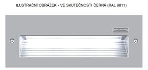 LIGMAN RADO 5 venkovní zápustné svítidlo do stěny LED 17W 308lm 3000K IP65 černé VÝPRODEJ VZORKU