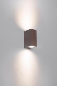 CEN AXO-2GU10SC Venkovní nástěnné svítidlo AXO 2XGU10 SQUARE corten - CENTURY