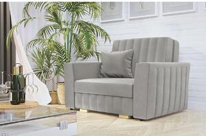 Rozkládací křeslo Carivia Glam I (Paros 05) (s úl. prostorem)