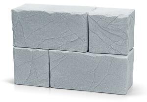 Prosperplast Sud na dešťovou vodu Stones Block 270 l světle šedý