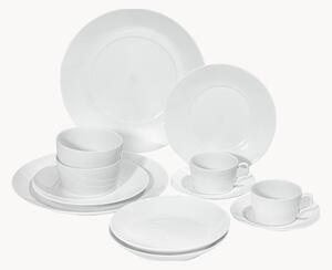 Sada ručně vyrobeného porcelánového nádobí Cosmopolitan, pro 2 osoby (14 dílů)