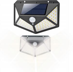 Verk 24240 Solární venkovní 100 LED SMD osvětlení s pohybovým senzorem