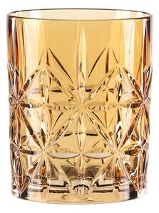 Oranžová sklenice na whisky z křišťálového skla Nachtmann Highland Amber, 345 ml