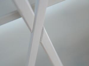Bílý nábytek Vitrína Marone Klasik 2.1, dekor bílá-dřevo, masiv, borovice