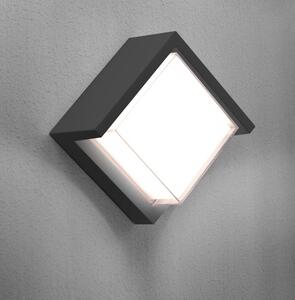 CEN PACGR-101640 PURA LED venkovní nástěnné svítidlo Cube šedá 10W 4000K IP65 - CENTURY
