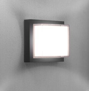 CEN PASGR-101630 PURA LED venkovní nástěnné svítidlo Square šedá 10W 3000K IP65 - CENTURY