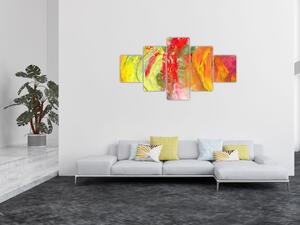 Obraz abstrakce - malba (125x70 cm)