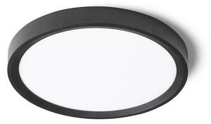 LANA 23 přisazená černá plast 230V LED 18W 3000K 4000K 6000K - RED - DESIGN RENDL
