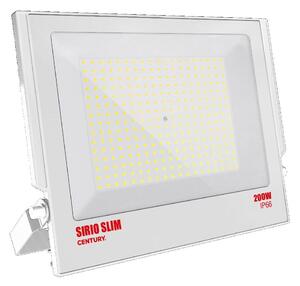 CEN SRSB-2009540 LED reflektor SIRIO SLIM BÍLÝ 200W 4000K 110d 303x366x34mm IP66 IK08 - CENTURY