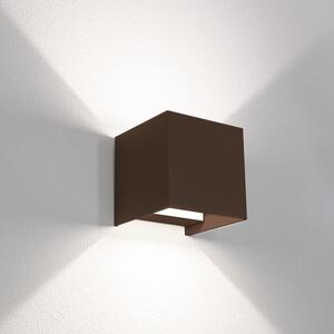 CEN UDSCO-2012 Venkovní nástěnné LED svítidlo up/down QUADRATO corten 20W 2700/4000/6500K IP65 - CENTURY
