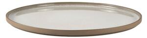 Krémově bílý kameninový servírovací talíř Villa Collection Jord, ø 33,2 cm