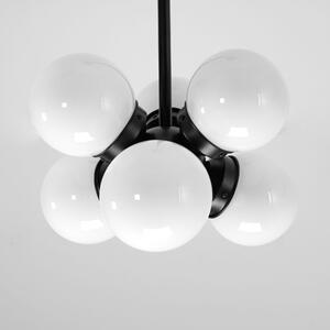 Toolight - Stropní lampa APP904-6CP, černá, OSW-03203