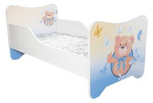 TopBeds dětská postel s obrázkem 140x70 - Medvídek