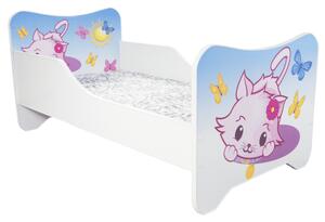 TopBeds dětská postel s obrázkem 140x70 - Kočička