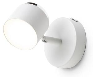 NOVA I nástěnná bílá chrom/mléčný akryl 230V LED 4.2W 3000K - RED - DESIGN RENDL