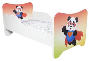 TopBeds dětská postel s obrázkem 140x70 - Panda