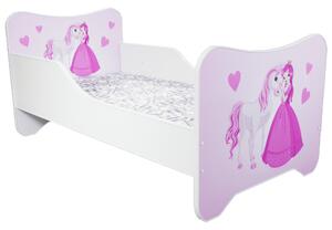 TopBeds dětská postel s obrázkem 160x80 - Princezna