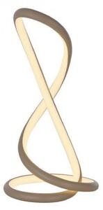PAUL NEUHAUS LED stolní lampa TWIST moderní design, písková barva 2700K