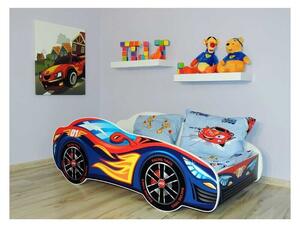 TopBeds dětská postel Racing modrý 140x70
