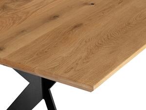 Massivo Jídelní stůl Caserta 100x200 cm, dub, masiv