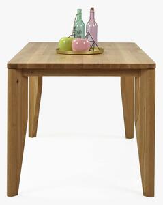 Dřevěný set 4 židlí a stolu z masiv dub