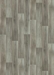 Breno PVC XTREME Lime Oak 976M – tmavě šedé dřevo, šíře 400 cm