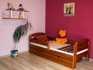 Prckůvsvět dětská postel Kamil 160x80 s úložným prostorem