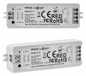 Stmívač LED pásků rf mono 5-36v 12v 24v 8a