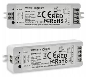 Stmívač LED pásků rf mono 5-36v 12v 24v 8a