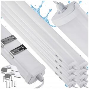 8x LED stropní svítidlo 70W 150cm 7000lm 230v