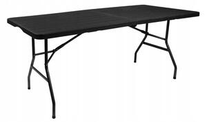 Malatec 12280 Skládací stůl 180x74 cm černý