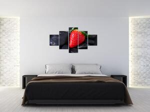 Obraz jahody (125x70 cm)