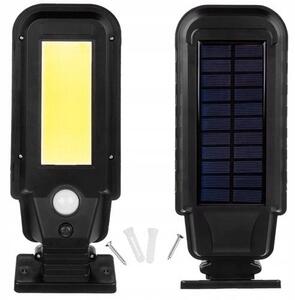 ISO 15748 Pouliční osvětlení solární 210 LED COB, 5,5 V 6 W černé