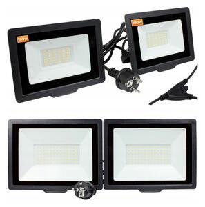 EcoPLANET LED reflektor 2x 100W pro stativy 4500k 14000lm + 1,5m kabel