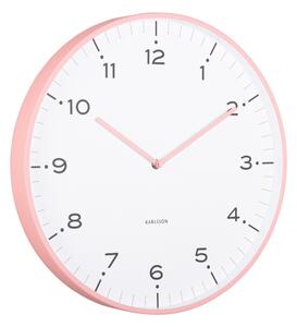 Designové nástěnné hodiny 6011PI Karlsson 40cm