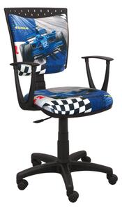 Artofis dětská židle Speed formule modrá