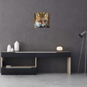 Obraz lišky (30x30 cm)