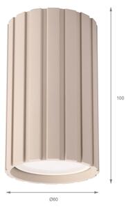Brilagi - Bodové svítidlo CRISPINA 1xGU10/10W/230V 10 cm béžová