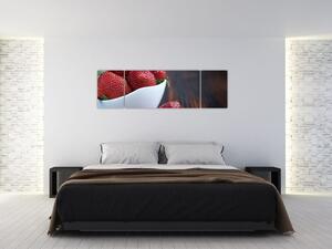 Obraz jahod (170x50 cm)