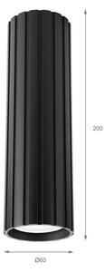 Brilagi - Bodové svítidlo CRISPINA 1xGU10/10W/230V 20 cm černá