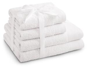 Set 100% bavlna AMARIS 2x ručník 50x100 cm a 2x osuška 70x140 cm, bílá, 450 gr, Mybesthome