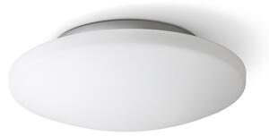 Stropní koupelnové LED svítidlo Sara 24W, 3000K, 1700lm, IP44, Ø360, opálové sklo/chrom