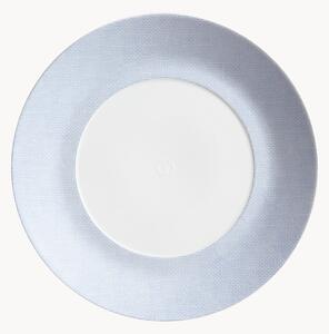 Ručně vyrobené mělké talíře z porcelánu Cosmopolitan, 2 ks